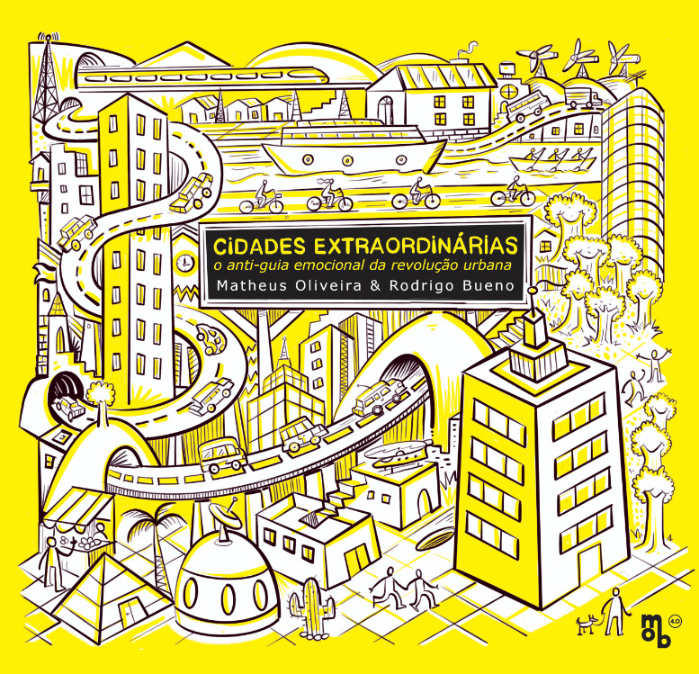 Capa ilustrada do livro Cidades Extraordinárias